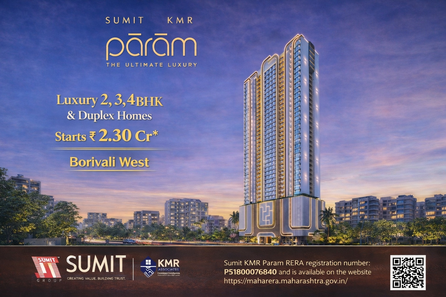 Luxury duplex homes for sale in Borivali